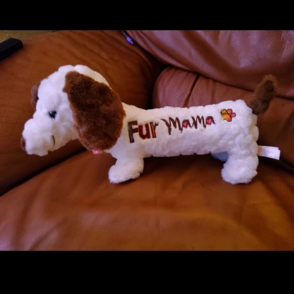 Dachshund plush. Great for mothers day